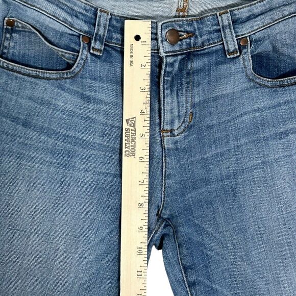 Eileen Fisher Jeans Womens Size 2 Blue Straight Leg Stretch Medium Wash Denim - Picture 15 of 16